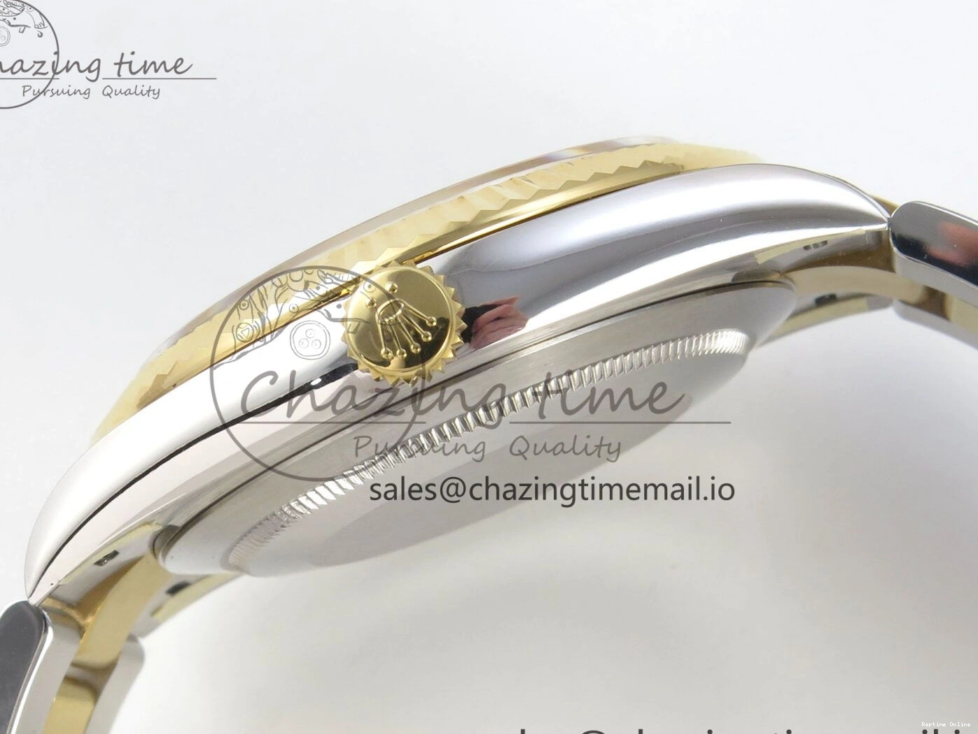 0113 Stretchable DateJust 41 126333 SS YG ARF 1:1 Best Edition YG Stick Dial on Oyster Bracelet SH3235 (Weighted) 211